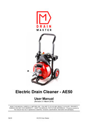 Drain Master AE50 User Manual