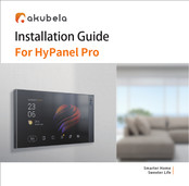 akubela HyPanel Pro PG71N-KNX-EU Installation Manual