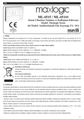 mavili maxlogic ML-0515 Operating And Maintenance Manual