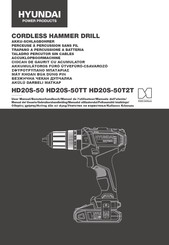 Hyundai HD20S-50TT User Manual