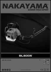 Nakayama BL6005 Instructions Manual