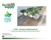 FarmTek Growers supply HydroCycle 117837 Manual
