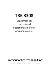 Scandomestic TRK 3308 W User Manual