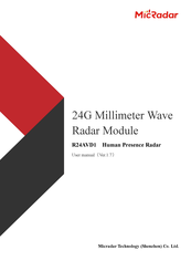 MicRadar R24AVD1 User Manual