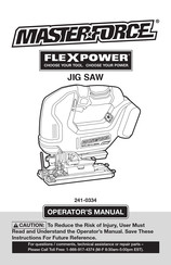 MasterForce FLEXPOWER 241-0334 Operator's Manual