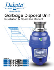 Dakota USA-WD3000 Installation & Operation Manual