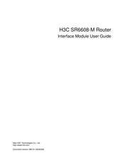 H3C SR6608-M User Manual