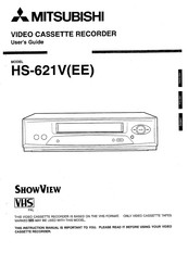 Mitsubishi HS 621V User Manual