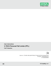 MSA V-TEC PFL User Instructions