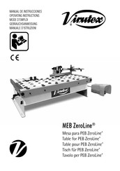 Virutex MEB ZeroLine Operating Instructions Manual