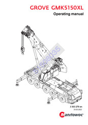 Manitowoc GROVE GMK5150XL Operating Manual