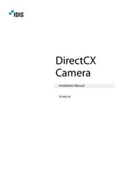 Idis TC-V5211X Installation Manual