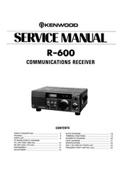 Kenwood R-600 Service Manual