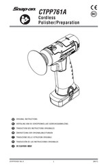 Snap-On CTPP761A Original Instructions Manual