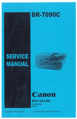 Canon DR 7090C - imageFORMULA - Document Scanner Service Manual