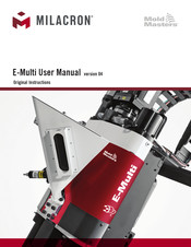 Mold-Masters MILACRON E-Multi User Manual
