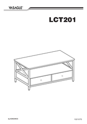 Songmics VASAGLE LCT201 Assembly Instructions Manual