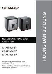 Sharp KF-AF70EV-ST Instruction Manual