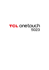 Tcl onetouch 5023 User Manual