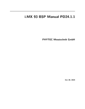 Phytec i.MX 93 Manual
