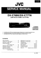 JVC XL-E76BK Service Manual