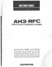Olympus AHBS3-RFC-1 Instructions Manual