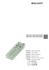 Balluff BNI XG1-505-0A5-K084 User Manual