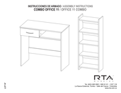 RTA Flamenco Entertainment Center CLH3141 Assembly Instructions Manual