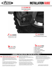 Addictive Desert Designs AC6202001NA Installation Manual