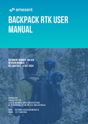 emesent BACKPACK RTK User Manual