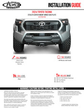 Addictive Desert Designs AC6705601NA Installation Manual