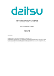 Daitsu ASD9UI-FR Instruction Manual