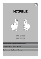 Häfele ORION 533.89.542 User Manual