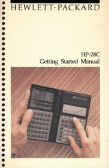 HP HP-28C Getting Started Manual
