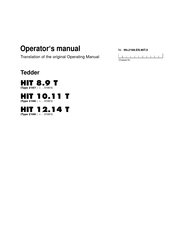 Pottinger HIT 10.11 T Operator's Manual