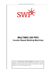SWP MULTIMIG 200 PRO Owner's Manual