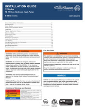 Water Furnace 5 Series Installation Manual