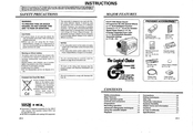 JVC Compact VHS GR-HF700 Instructions Manual