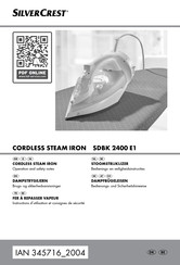 Silvercrest 345716 2004 Operation And Safety Notes