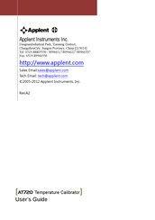Applent Instruments AT720 User Manual