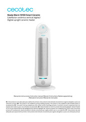 cecotec Ready Warm 10100 Smart Ceramic Instruction Manual