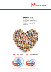 Berlin Heart EXCOR VAD Instructions For Clinical Use