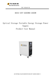 PSC Solar BESS-SPF-6000WH-3000W Product User Manual