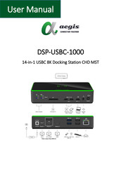 Aegis DSP-USBC-1000 User Manual