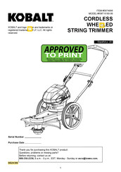 Kobalt 5974898 Manual