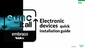 Nidec Embraco Sync Quick Installation Manual