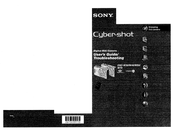 Sony CYBERSHOT DSC-W40 User's Manual / Troubleshooting