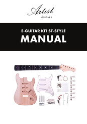 Artist Guitars E-GUITAR KIT ST-STYLE Manual