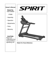 Spirit 16007306850 Owner's Manual