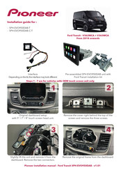 Pioneer SPH-EVO950DAB-C-T Installation Manual